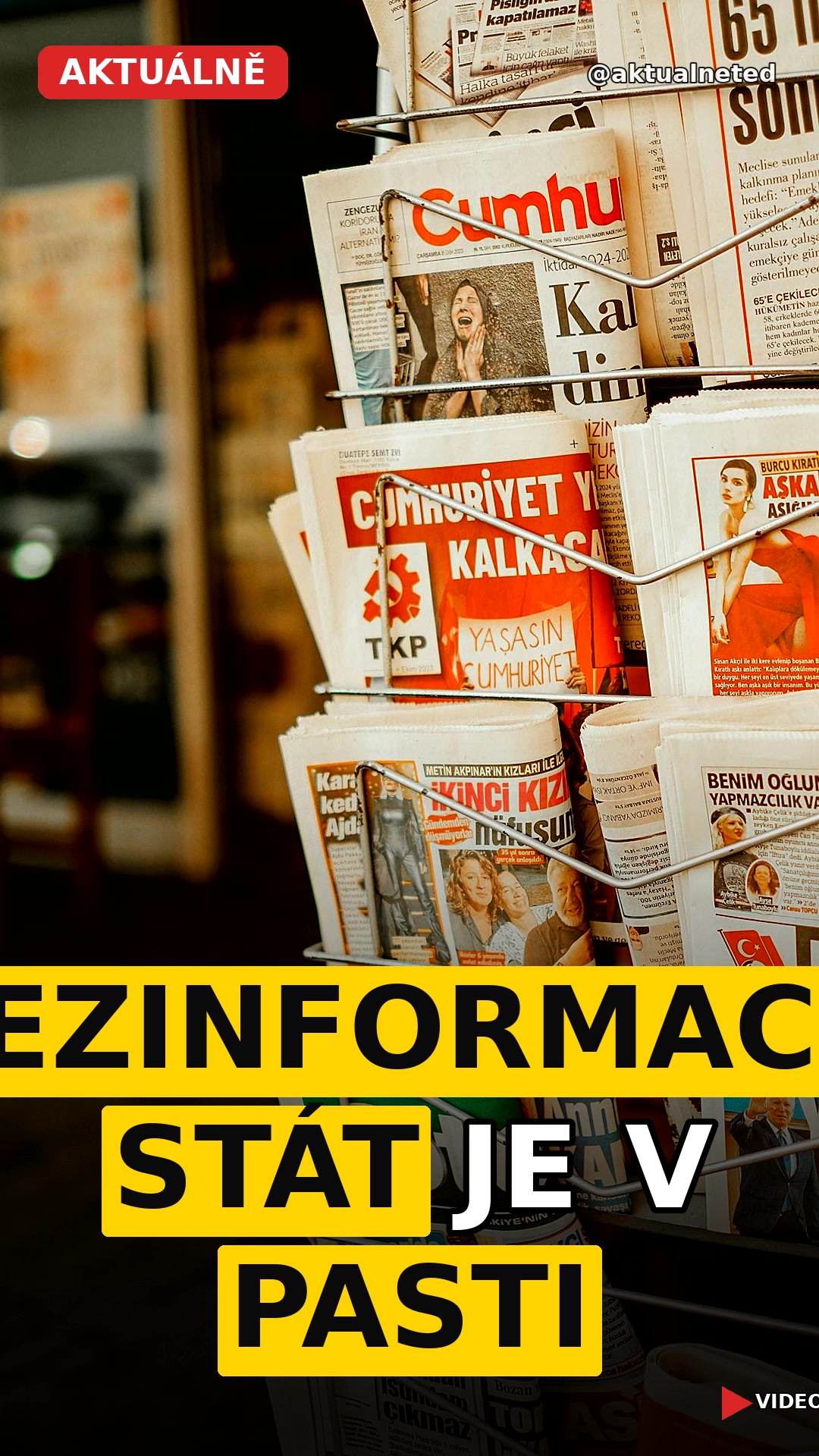 DEZINFORMACE: STÁT JE V PASTI