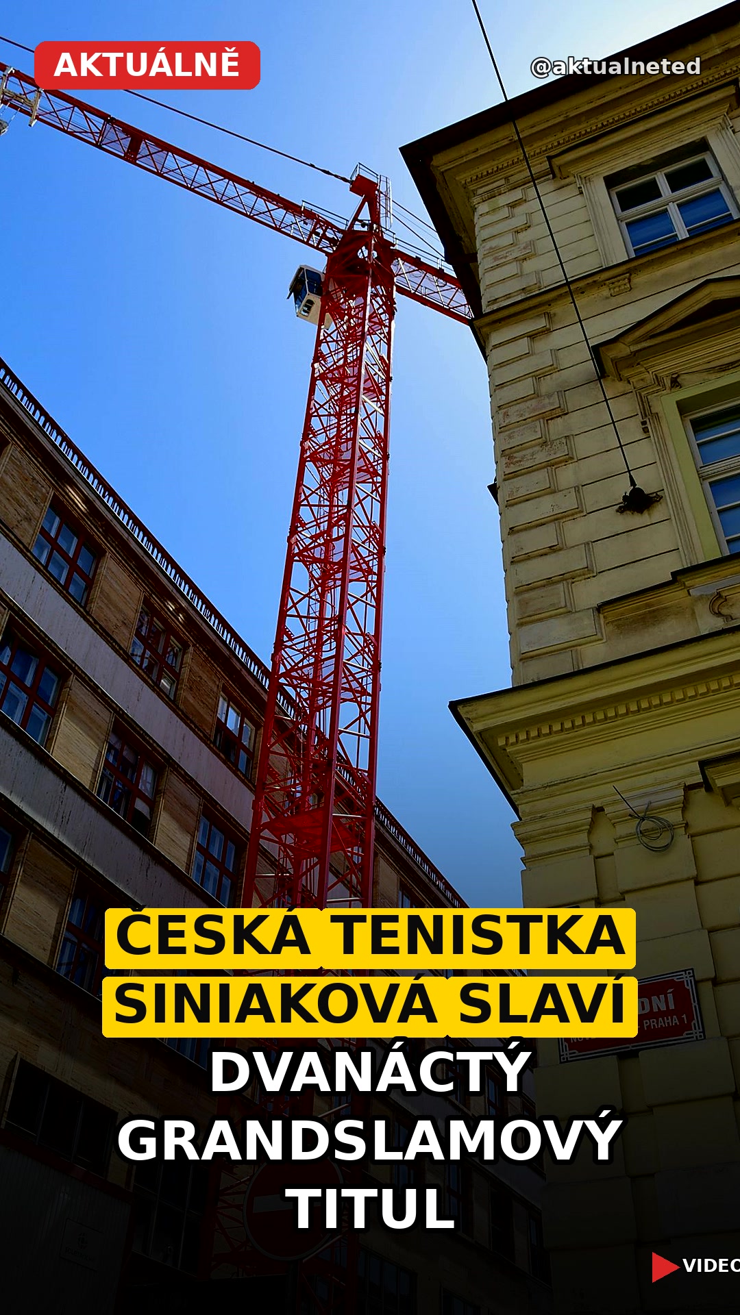 ČESKÁ TENISTKA SINIAKOVÁ SLAVÍ DVANÁCTÝ GRANDSLAMOVÝ TITUL